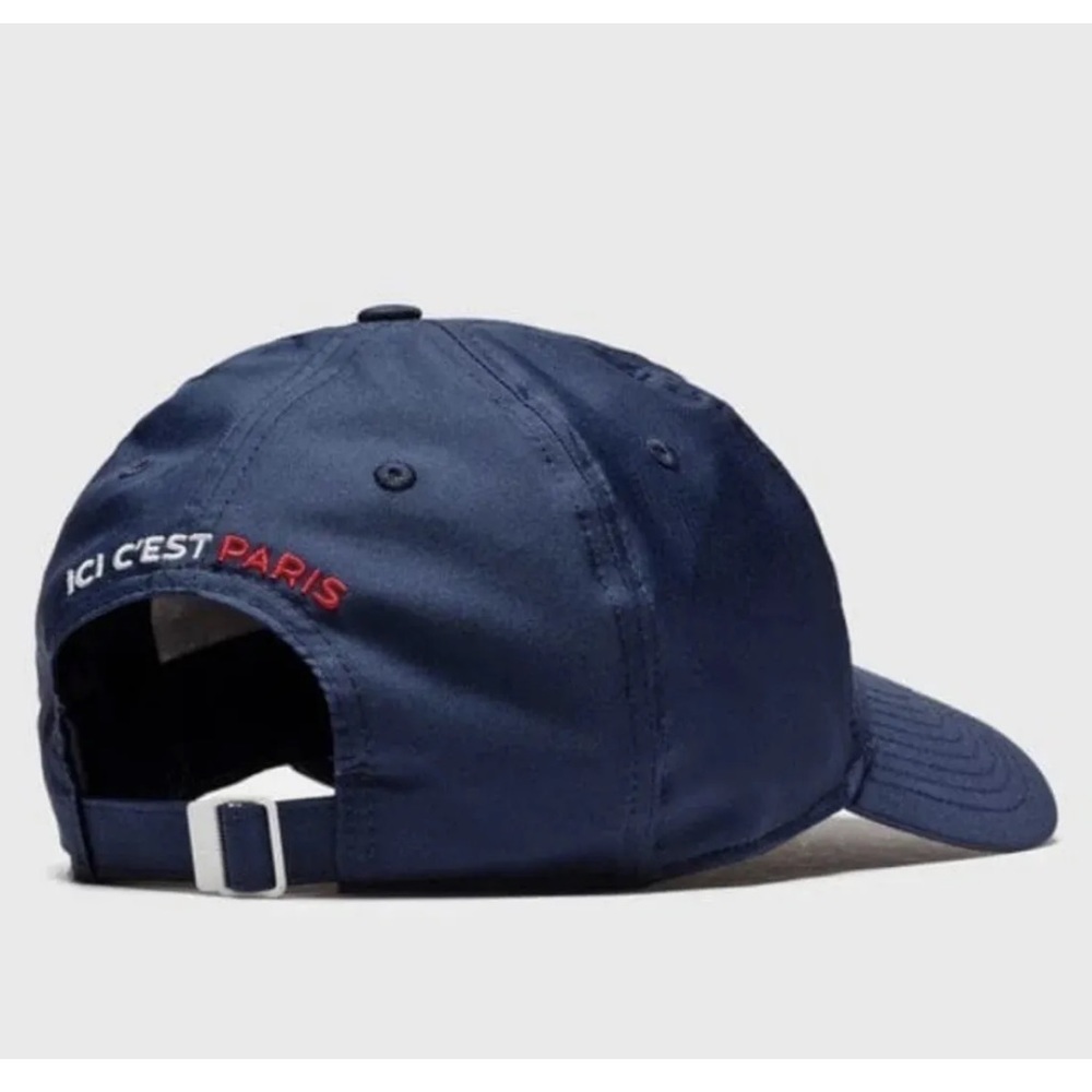 Nike Jordan Paris Saint Germain PSG Navy Blue Hat Cap DH2421-410 Strapback - Picture 2 of 2